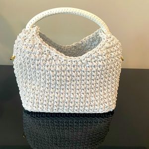 Elleme white knot bag